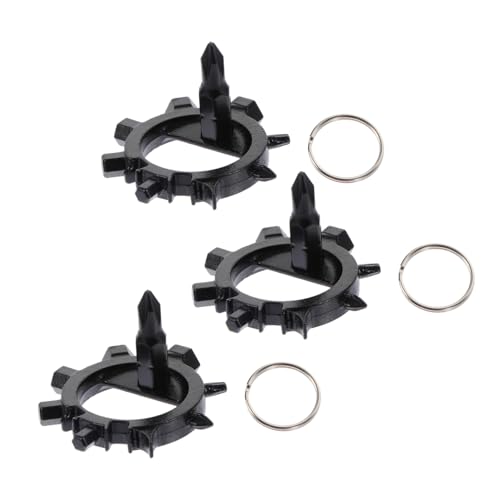 WOONEKY 3pcs Multifunctional Ratchet Wrench Set Bike Repair Screwdriver Octopus Bike Tool for Outdoor Adventures