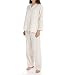 Miss Elaine Women's Brushed Back Satin Pajama Set