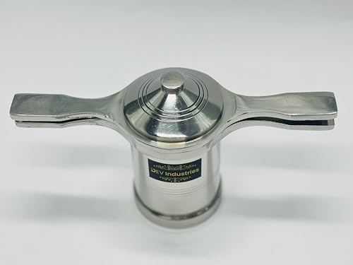 Image of Stainless Steel Press Sev Sancha Machine /Press Muruku Maker /Dab sev Sancha with 6 Jali.