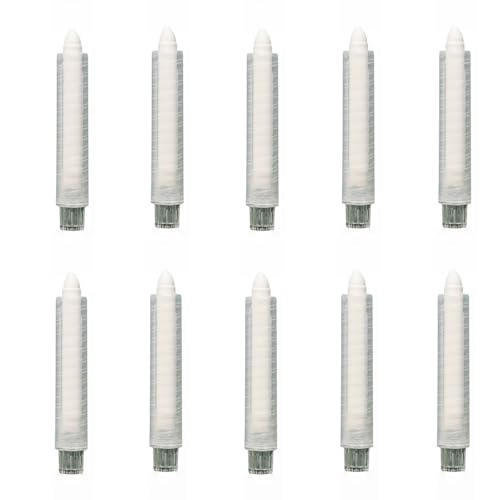 Laoha 10 pcs Plastic Chalk Clip，Transparent Chalk Holders Holder for Kids, Teachers, Students, Classroom or Office Use