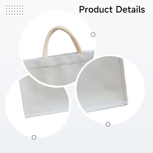 Large Canvas Handbag for Artists & Students with Embroidery, Multi-Color Options, Spacious Storage (Black, White, Light, Pink)2