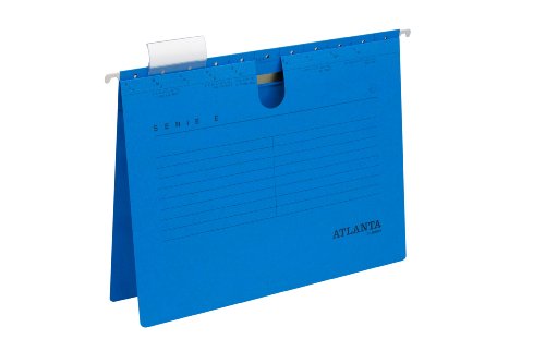 Jalema Atlanta Serie E 2655814600 Classeur suspendu Format A4 Bleu Lot de 25 (Import Allemagne)
