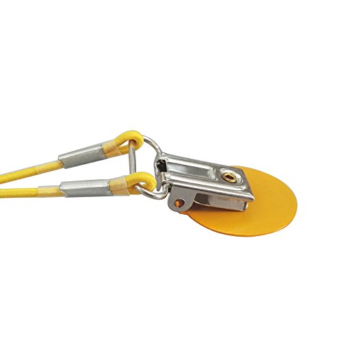 Hearing Aid Clips Hearing Aids Holder Protector Protection for BTE and ITE with Cartoon Design (Cow) Yellow