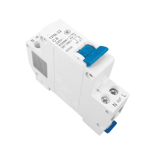 Evite apagones generales con el disyuntor MCB 1P+N 10A de protección segmentada