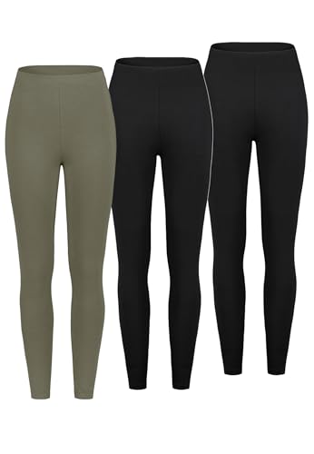 Leggings de sport et détente Sublevel lot de 3 pour tenue homewear
