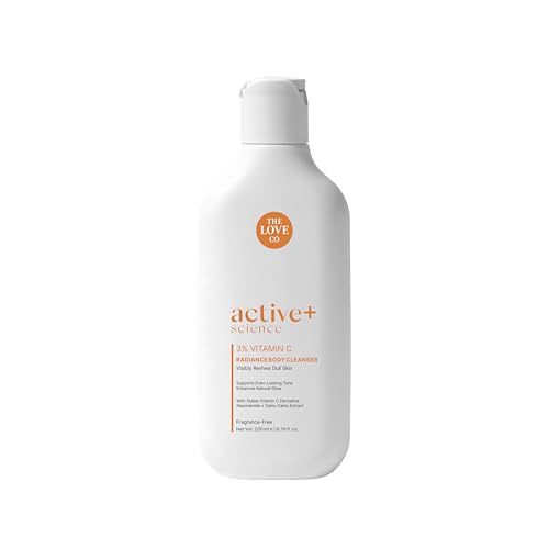 Image of THE LOVE CO. Ultra Hydrating With Niacinamide Body Wash 250ml | Enriched with Niacinamide & Grapefruit | Targets Acne, Dark Spots & Rough Skin | Sulphate-Free, Unisex | Active Skincare