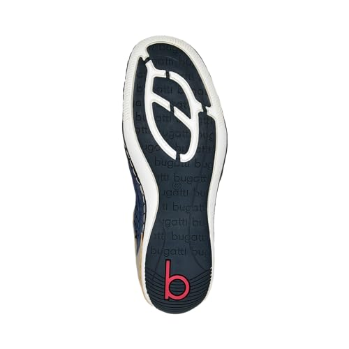 Image of Bugatti Men's Blue Size 9.5 Casual Sneaker
