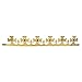 Boland 01318 - Krone König, 1 Stück, Einheitsgröße, verstellbar, Gold mit Schmucksteinen, Verschluss, Kunststoff, glänzend, Königin, Prinz, Prinzessin, Märchen, Adel, Accessoire, Kostüm, Karneval