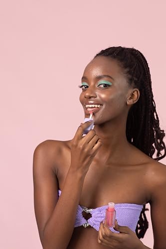 Naked Sundays SPF 50 Glow & Go Lip Oil – Watermelon | Lip Oil with Broad Spectrum SPF, Hydrating & Nourishing Lip Protection – 4.5ml