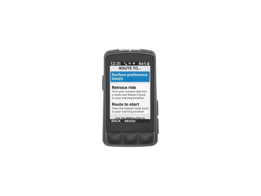 Computador Wahoo ELEMNT BOLT V3 GPS para ciclismo/bicicleta, preto