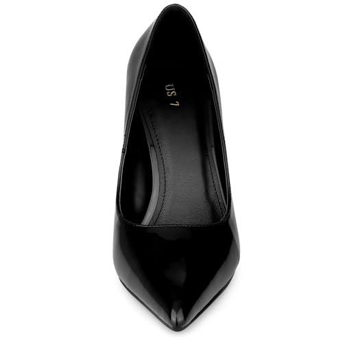 Allegra K Women's Pointed Toe Stiletto Heels Dress Pumps3