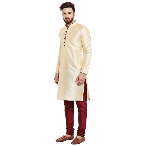 Image of Royal Kurta Men's Cotton Silk Kurta Pyjama Set