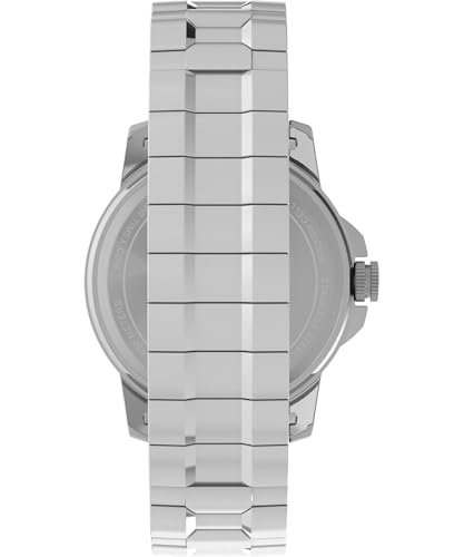 Timex Men's Expedition Field 40 mm Watch - Stainless Steel Expansion Band Black Dial IP Steel Case TW4B31300