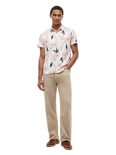 Image of Tommy Hilfiger Mens Short Sleeve Casual Polo Shirts in Regular Fit with Liquid Cotton