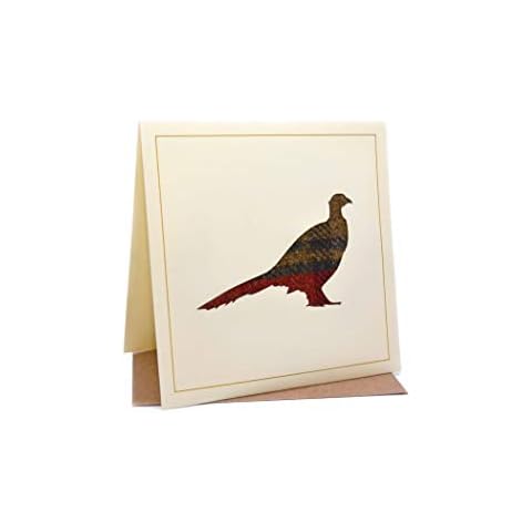 Pheasant Tweed Tartan Wool Card by Lambacraft Cover