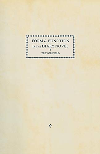 Form and Function in the Diary Novel view 2