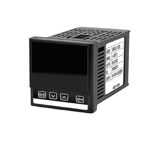 Controlador de temperatura C900 con termostato digital y salida de relé industrial