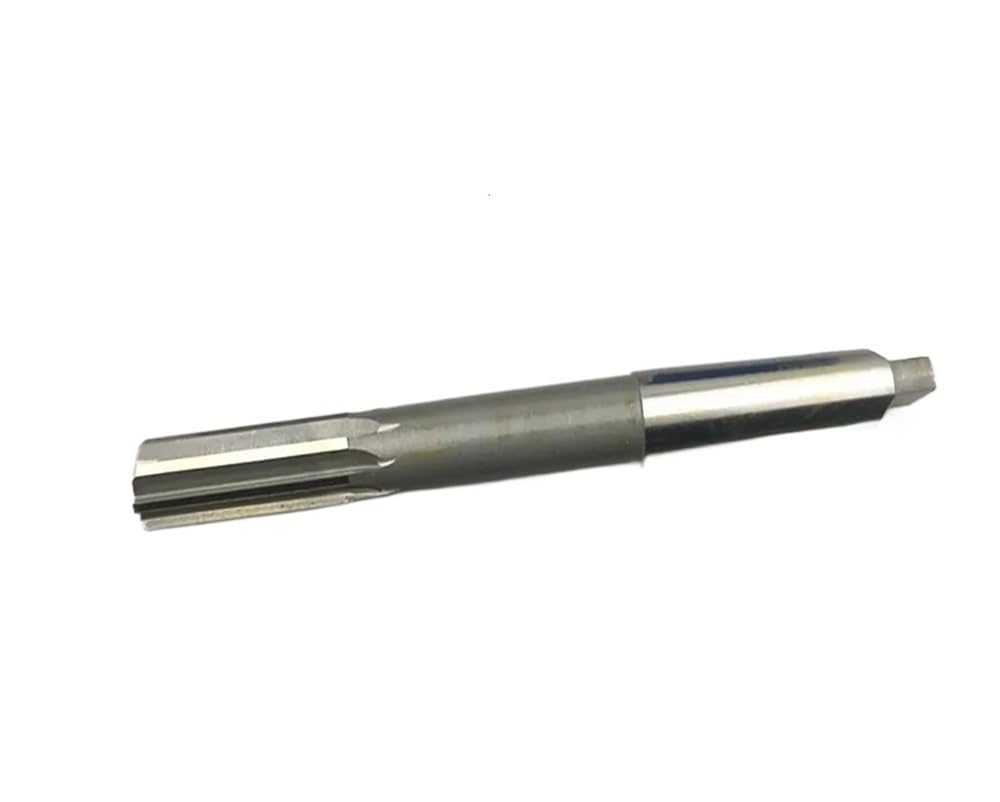 TCETVMVXR H8 W6542 HSS Taper Shank Machine Reamer 12-40mm, Morse Taper Shank for Machine Tool Chuck Hole Expansion and Precision Cutting(18mm H8)