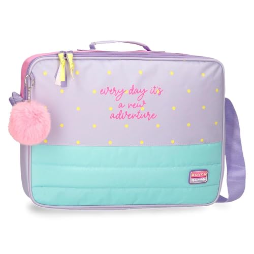 Movom New Adventure Cartera Escolar Multicolor 38x28x6 cms Poliéster 6,38L