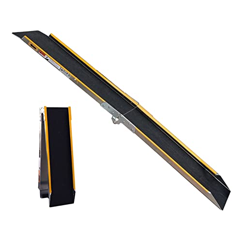 Rampa Plegable para Umbral de 180 cm para Silla de Ruedas y Vehículos miniatura 1