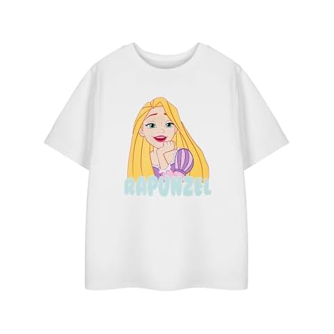 Disney Princess Rapunzel White Short Sleeve Tee Cover