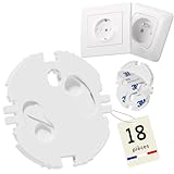 Safetydad Cache Prises Bébé – Lot de 18 Sécurités Enfant, Cache Prise Électrique Ty...