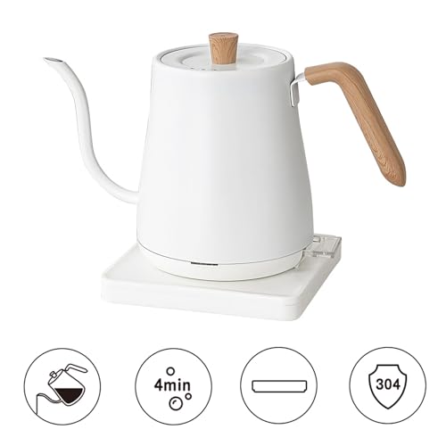 Tetera eléctrica CHEOTIME 110V con control de temperatura miniatura 4