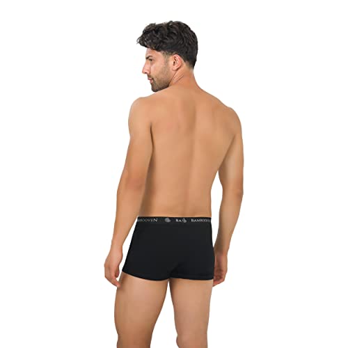 Breathable Trunks - Rayon Made From Bamboo Sweat-Wicking Underwear, Soft Trunks (4 Pack)4