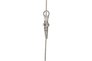 DIY Flag Halyard Rope - 15' Long, 1/2' Diameter, 12-Strand Braided Nylon