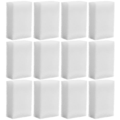 Image of Threlaco 12 Pcs Compatible with Aquaclear 70 Foam Filter Inserts, for Filtering Mechanical and Biological Media, Keeping the Water Tank Clean and Fresh
