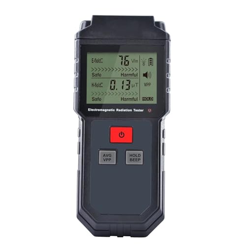 Detector EMF Medidor de Campo Electromagnético Portátil TOOLTOP ET825 miniatura 1