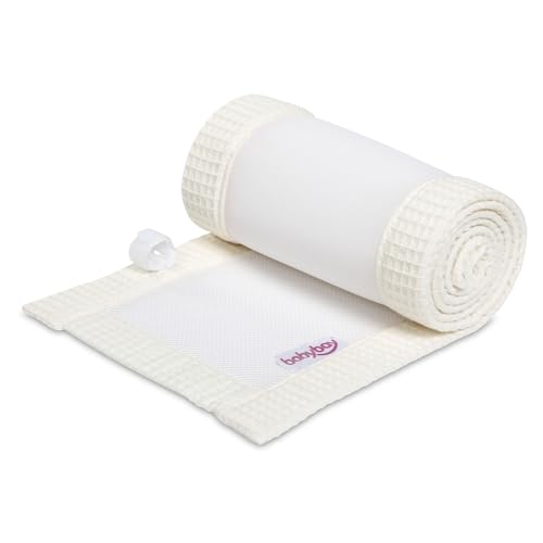 Tour de lit babybay ivoire pour protéger les barreaux du modèle Comfort