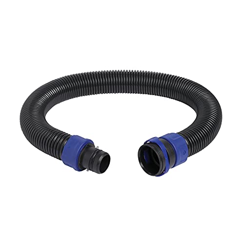 3M BT-30 Versaflo Length Adjusting Breathing Tube, Black, Height 14 in Length 2 in
