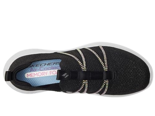 Skechers Girl's Ultra Flex 3.0-Crystal Spree Sneaker2