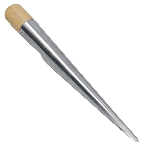 Marlin Spike 11" premium en acier inoxydable pour l'épissage traditionnel