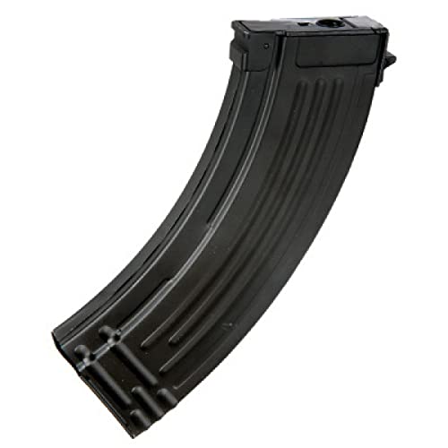 GoldenBall M900 AK47 High Capacity 450rd Airsoft Magazine - Black-DE
