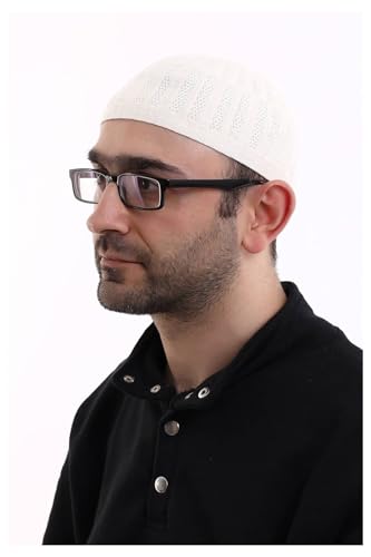 ihvan online Turkish Muslim Winter Kufi Hats for Men, Taqiya, Takke, Peci, Islamic Caps, Islamic Gifts, Standart Size
