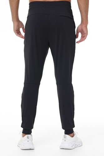 Blaosn Athletic Joggers for Men with Pockets Gym Workout Jogging Sweatpants Stretch Casual Travel Tapered Track Pants2