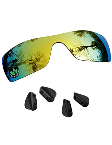 Image of Raydi Polycarbonate Replacement Lenses & Nosepads for Oakley Ridgeline OO9419 Sunglasses