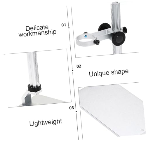 Base de levage pour microscope écran et support aluminium de réparation électronique - 5