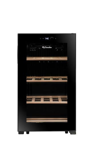 LA SOMMELIERE Cave de mise à température LS36BLACK 36 Bouteilles – Image 5