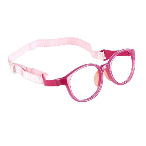 Image of LifeArt Kid Blue Light Blocking Glasses, Filter 85% of Harmful Blue Light, Anti Eyestrain and Blurry, Computer Glasses, Cut UV400 Anti Glare(Purple)