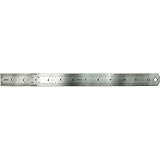 HTS 103R1 12' / 305mm Dual Sided SAE & Metric Stainless Steel Ruler