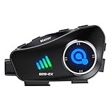 Motorcycle Helmet Bluetooth Headset, Wireless Camera Recorder with 1080P, 120°Wide Angle，HD Video/Photo, Body 360°Adjustment, Bluetooth 5.3, Smart Noise Reduction, IP66, 32GB TF Card