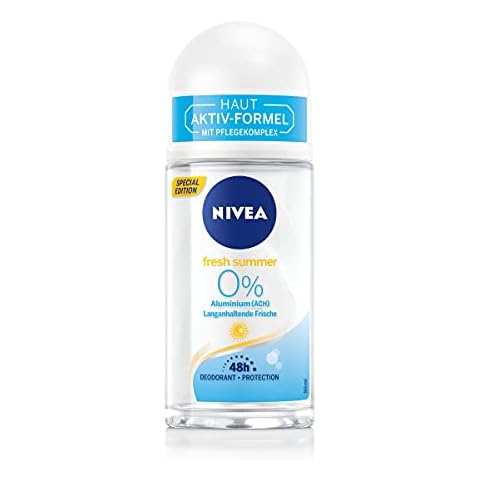 NIVEA Fresh Summer Roll-On Deodorant with 48h Protection Cover