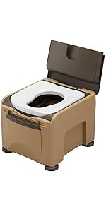 Amazon.co.jp: [パナソニック] ポータブルトイレ ラフィーネキューブ