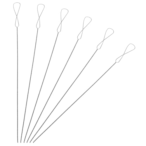 yyangz 10PCS Stainless Steel Twist Beading Needle Beading Needle Hook Needle Leader Handmade DIY Making String Bracelet Beading Tool for Sewing Wristbands Necklaces Jewellery