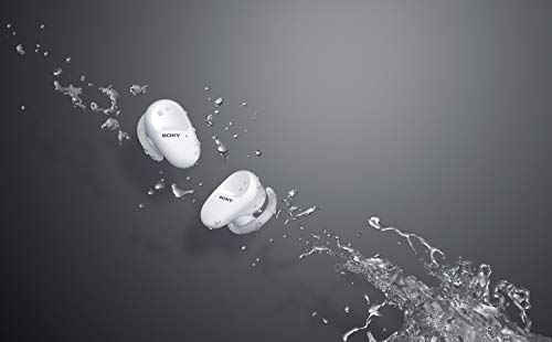 Image of Sony WF-SP800N Truly Wireless Bluetooth in Ear Headphones with Mic (White)