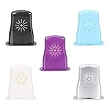 FRCOLOR Humidificador Portátil para Guitarra 5 Piezas, Esponja Ecológica y Abs, Control de Humedad para Orificio de Sonido, Accesorio para Mantenimiento de Instrumentos Musicales, Colores Variados