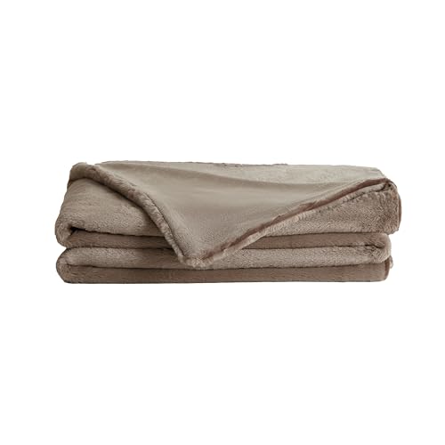 UnHide Lil&rsquo; Marsh Faux Fur Blanket - Lightweight, Soft Throw Blanket - Machine Washable - Ideal...